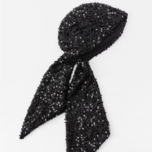 ZARA SEQUIN HEAD WRAP